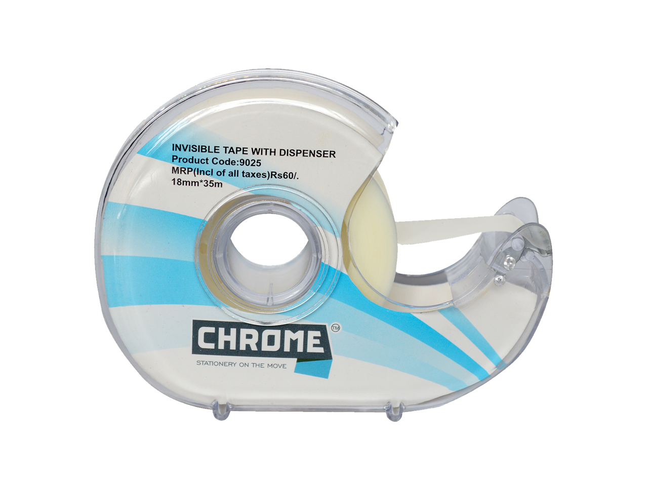 Chrome Invisible Tape 18mm*30m+18B (Pack of 5) Penrex Chrome Stationery