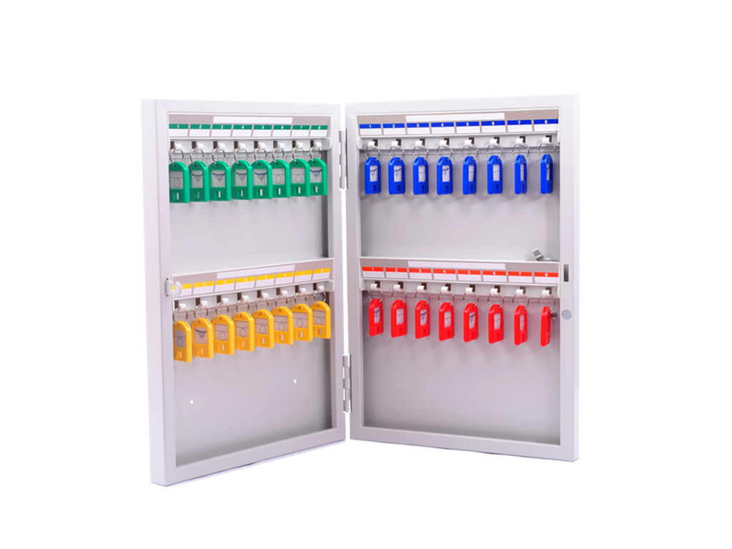 Key Rack Chrome Chrome Key Holder 32 keys - Penrex Chrome Stationery